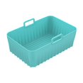 thumbnail image 1 of Nilvkv Baking Tray Fryer Baking Tray Rectangular Double Joint Special Fryer Pad 8.5-Inch, 1 of 4