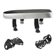 thumbnail image 4 of ZLight Bicycle Rear Seat Cushion Comfortable Rear Women Men Bike Saddle for Black Silver Length 30cm, 4 of 6