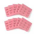thumbnail image 1 of INSPIRE CHIC Rallonges de Soutien-Gorge pour Femmes à 3 Crochets 3 Rangées Bretelle de Soutien-Gorge Extensible Boucle Crochets Bande de Soutien-Gorge Rose 10, 1 of 5