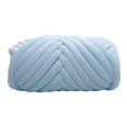 thumbnail image 1 of Chunky Yarn Arm Knitting Yarn Jumbo Tubular Yarn Crocheting Washable Soft Weight Light Blue, 1 of 9