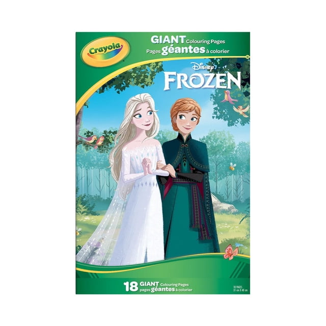 Pages géantes à color, Reine des neiges