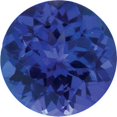 thumbnail image 1 of 1 1/2 Ct Rond en Vrac Tanzanite (Qualité AAA, Standard), 1 of 1