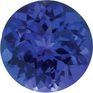 1 1/2 Ct Rond en Vrac Tanzanite (Qualité AAA, Standard)