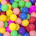 thumbnail image 3 of Ball Pit Balls, 8 Colors Plastic Balls for Ball Pit Play Balls for Toddlers with Durable Storage Mesh Bag Boy Style, Bulk Set of Bouncy and Pit Balls for Kids - Small Mini Bounce Balls, 3 of 6