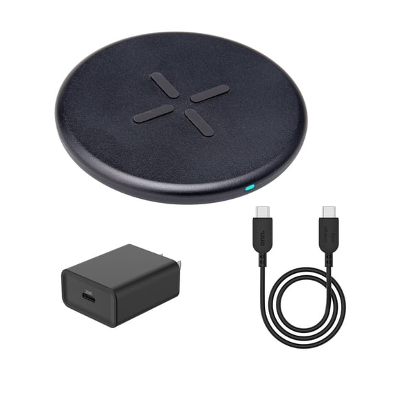 onn. 10W Wireless Fast Charging Pad for Smartphones and Other Qi-Enabled Devices