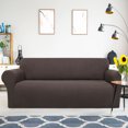 thumbnail image 1 of PiccoCasa Housse Extensible pour Canapé, Lavable, Housses de Meubles pour Chiens, Chocolat, Moyen, 1 of 7