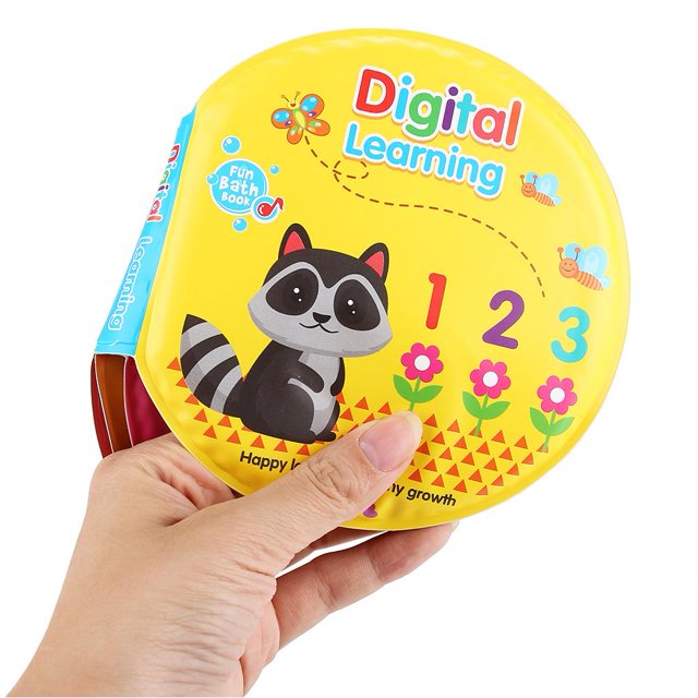 Spptty Bath Book, Nontoxic Baby Bath Water Toy, For Infant Baby
