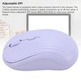 thumbnail image 4 of Wireless Bluetooth Mouse, Rechargeable Silent Slim Laptop Mouse, BT5.2+USB Receiver Dual Mode Computer Mices, Adjustable DPI, for Laptop Desktop, 4 of 7