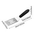 thumbnail image 3 of Mini Kitchen Spatula for Cooking and Serving - Versatile Metal Spatula for Pancakes Desserts Cookies Eggs and Small Pans, 3 of 6