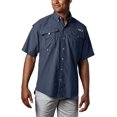 thumbnail image 2 of PFG Bahama II Chemise à Manches Courtes, G, Bleu Marine Collégial, 2 of 2