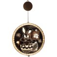 thumbnail image 2 of EGNMCR Room Decor, Home Decor, Wall Decor Easter Window Decoration Lights Battery Operated (Not Include) Easter Indoor Lights Window Hanging Decoration Lights Party Easter Gift Decorative lights, 2 of 7