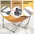 thumbnail image 4 of Tranquillo Support de Hamac Ajustable / Hamac Pliable avec Support – Support de Hamac de Pique-Nique et Filet de Hamac en Polyester à 2 Couches, Jaune, 4 of 8