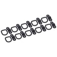 thumbnail image 1 of Mount D Ring, Universal Antirust Tiedown Anchors  For Safe Secure Hauling Black, 1 of 8