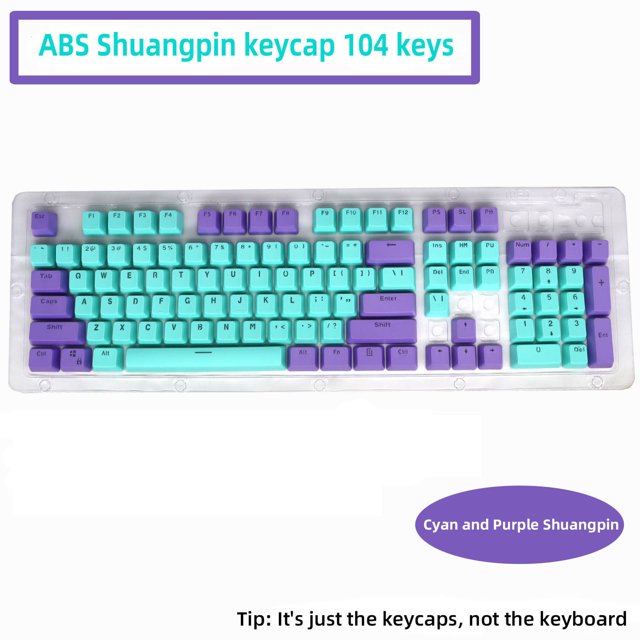 Wzzjkit Clavier Mécanique de Remplacement pour Gaming à 104 Touches avec Rétroéclairage Coloré