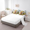 thumbnail image 3 of Erosebridal Rustic Cow Bed in a Bag Full size, Butterfly Animals Bed Set, Sunflower Decor , Reversible, 3 of 5