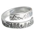 thumbnail image 2 of TIMIFISAnd Cedar Open Ring Forest Lover Ring, 2 of 7