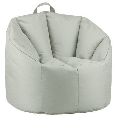 Bouclair Green Canvas Bean Bag
