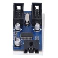 thumbnail image 1 of ANGGREK Computer Supplies,USB Motherboard Splitter 9Pin 1 To 2 PCB Expansion Chipset Board Computer Supplies,USB Motherboard Extension Splitter, 1 of 8