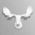thumbnail image 3 of Canadiana Art White Moose Head Wall Décor, 3 of 4
