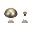 thumbnail image 3 of Unique Bargains 20x9mm Screw Back Rivets Hollow Round Head Leather Studs Bronze Tone 8 Pack, 3 of 5