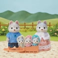 thumbnail image 4 of Calico Critters Husky Family, lot de 5 figurines de poupée à collectionner, 4 of 9
