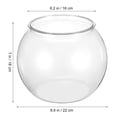 thumbnail image 4 of Bol à Poisson en Plastique Transparent pour Aquarium Petit Bac à Poissons Bol à Poisson pour Betta Poisson Poisson Rouge, 4 of 8