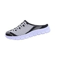 thumbnail image 1 of Wensltd Chaussures en Maille Respirante pour Femmes Largeur Grand Couleur Unie Bout Rond Confortables à Enfiler Chaussures Plates, 1 of 9