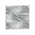 thumbnail image 1 of Fasade Shallot Brushed Aluminum Wall Panel Sample 12" x 12", 1 of 1