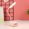 thumbnail image 1 of ABPWLY LED Desk Lamp for Kids Wireless Charging Student Learning Eye Protection Lamp USB Rechargeable Cartoons Toy Lamp Gift Dormitory Small Desk Lamp Clearance Lamps Canada Days Lamps, 1 of 8