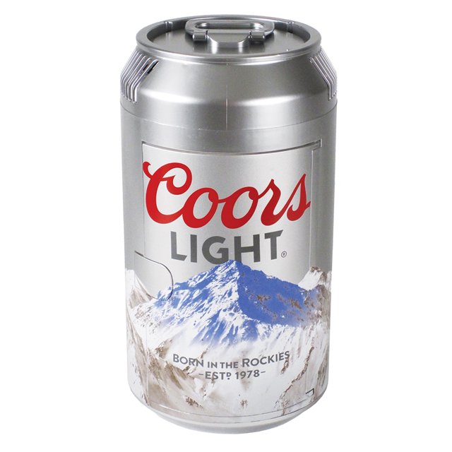 Koolatron CL06 Conception Officielle de la Lumière de Coors 8 Peut Climatisation Électrique Mini Refroidisseur