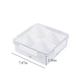 thumbnail image 3 of RKSTN Kitchen Utensils Plastic Divided Serving Tray With Lids, Snack Fruit Trayfood Storage Lunch Storage Box, Vegetarian Candy Snack Party Appetizers Tray Kitchen Utensils Set, 3 of 7