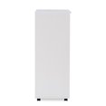 thumbnail image 4 of Riverbay Furniture 8-Drawer Transitional Wood Storage Cart in White Wash, 4 of 20