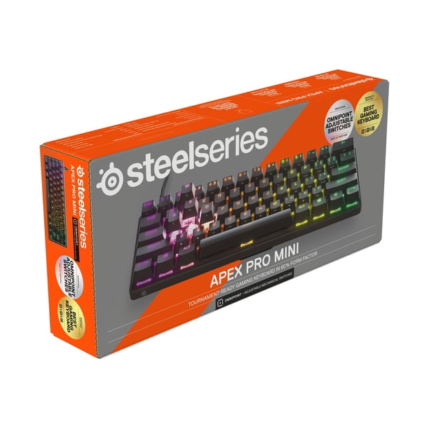 SteelSeries Apex Pro Mini 60% Wired Mechanical OmniPoint