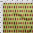 thumbnail image 2 of oneOone Polyester Lycra Fabric Argyle Ikat Printed Craft Fabric BTY 56 Inch Wide, 2 of 4