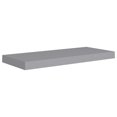thumbnail image 1 of vidaXL Tablette Murale Flottante Gris 60x23,5x3,8 cm MDF, 1 of 5