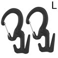 thumbnail image 1 of ruzhgo 1 Pair Figure 9 Carabiner Rope Tightener Aluminum Rope Tightening Mechanism with Carabiner Clip No.2, 1 of 6