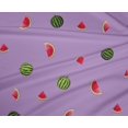 thumbnail image 4 of oneOone Polyester Lycra Fabric Watermelon Fruit Print Fabric BTY 56 Inch Wide, 4 of 4