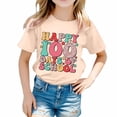 thumbnail image 1 of MEZZALL T-Shirts Imprimés pour Enfants Saison Scolaire Col Rond T-Shirt à Manches Courtes pour Garçons Filles Hauts Tee Coupe Décontractée, 12-13 Ans, 1 of 4