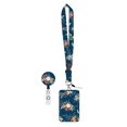 thumbnail image 2 of lionlar Cute ID Card Holder Lanyard with Clip Card Sleeve Accessories Hang Rope Keychain styleD, 2 of 9