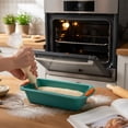 thumbnail image 4 of CQCYD Silicone Loaf Pan, Non-Stick Bread Baking For Quiche Meatloaf Lasagna, 11.4 X 5.3 Inches Kitchen Bakeware For Homemade Cakes And Pastries, 4 of 6