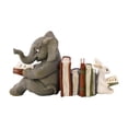 thumbnail image 3 of Maoww Elephant and Rabbit Statue Animals Sculpture Art Crafts for Porch Garden, 3 of 8
