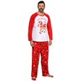 thumbnail image 3 of Rudolph Ensemble de Pyjama Familial Ensemble de Vêtements de Nuit Assortis pour les Fêtes Nez Rouge Inclus, 3 of 6