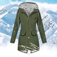 thumbnail image 2 of Yuyuzo Manteau de Pluie pour Femmes à Manches Longues, Léger, à Capuche, Imperméable, Actif, Extérieur, Veste de Pluie, 2 of 7
