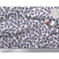 thumbnail image 2 of Soimoi Silk Fabric Leaves & Floral Block Print Sewing Fabric Yard 42 Inch Wide, 2 of 3