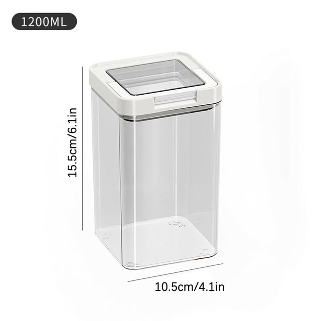 Chmadoxn Storage Trunks,Closet Organizers and Storage, Organization and Storage, Storage Bins, Storage Containers Food Grade Kitchen Grain Jars Boxes Transparent Visual Storage Jars storage jar