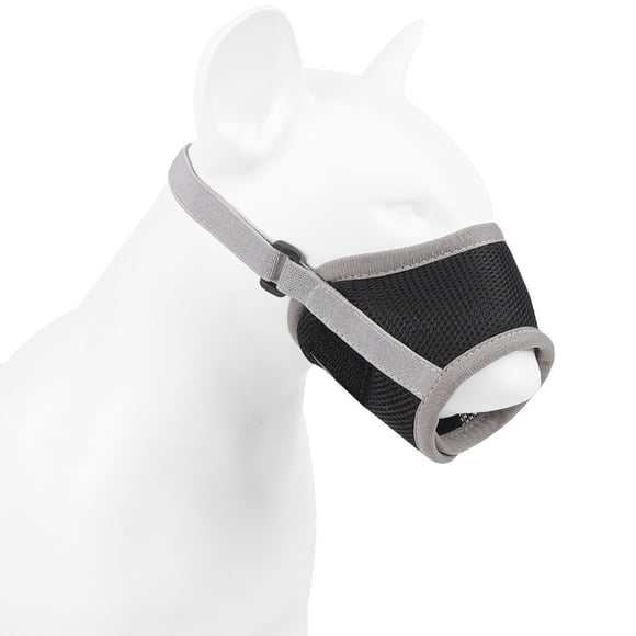 Dog Muzzle German Dog Adjustable with Muzzle Large Dog Mouth Guard Adjustable with Dog Muzzle Suitable for Small Dogs Barking Breathable Mesh Dog Muzzle