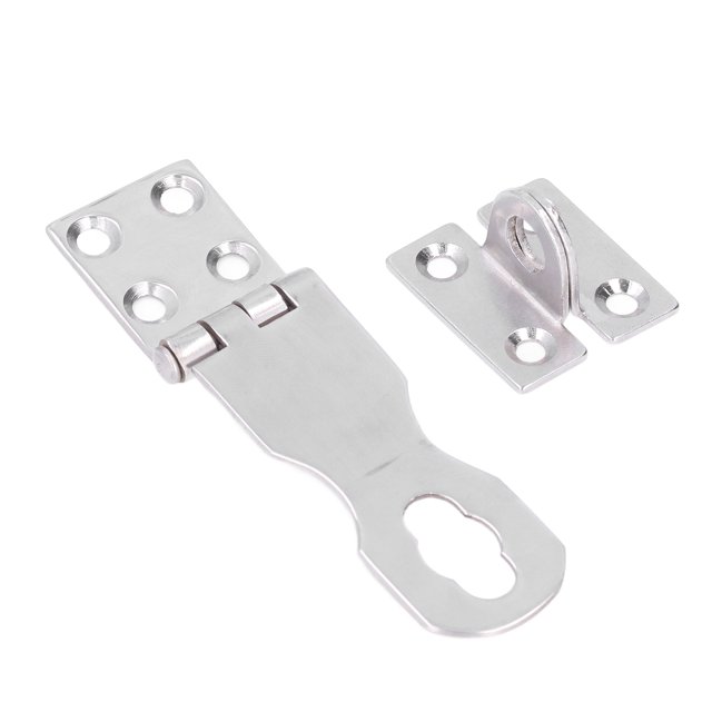 Hasp, ZY-N-0201 Easy Installation Door Lock Buckle Standard Size For Marine Cabinets Sheds Boxes