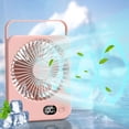 thumbnail image 1 of Rechargeable Long Battery Life Desktop Fan with Quiet Folding Handheld Design and Adjustable Wind Speeds for High Wind Power,Silent Operation Flexibility, 1 of 7