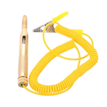 SHISUYAN Lampe de Test Automobile Testeur de Circuit de Voiture Stylo Testeur de Circuit Électrique Automobile Testeur de Tension Fusible Électrique pour Dc 6v 12v 24v Stylo Détecteur de Tension