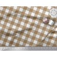 thumbnail image 2 of Soimoi Moss Georgette Fabric Gingham Check Print Fabric by Yard 42 Inch Wide, 2 of 3